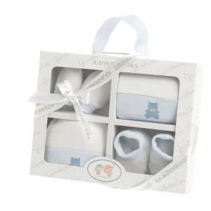 Set regalo bebe recien 4 piezas