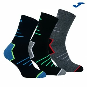 Calcet&iacute;n hombre t&eacute;rmico rizo interior pack 3 