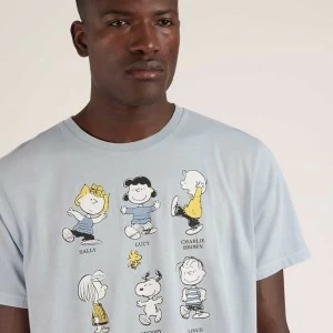 Pijama hombre marga corta familia amigos snoopy