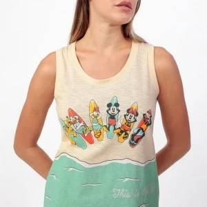Pijama mujer tirantes estampado Mickey Mouse