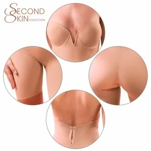 Body pantal&oacute;n palabra de honor escote profundo