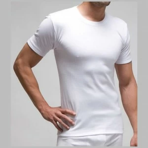 Camiseta termal cuello redondo manga corta