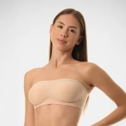 Sujetador sin tirantes corte laser segunda piel