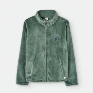 Bata hombre cremallera cuello alto