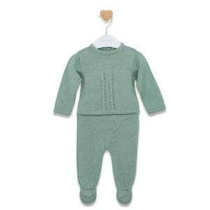 Conjunto beb&eacute; dos piezas largo