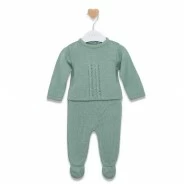 Conjunto beb&eacute; dos piezas largo