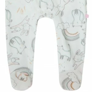 Pelele beb&eacute; manga larga estampado