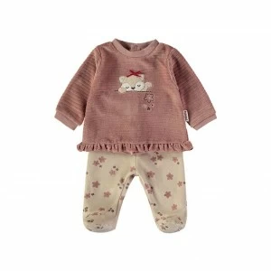 Pijama beb&eacute; manga larga dos piezas