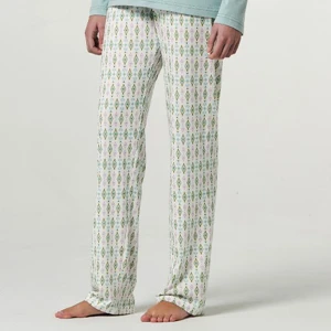 Pijama largo mujer modal estampado