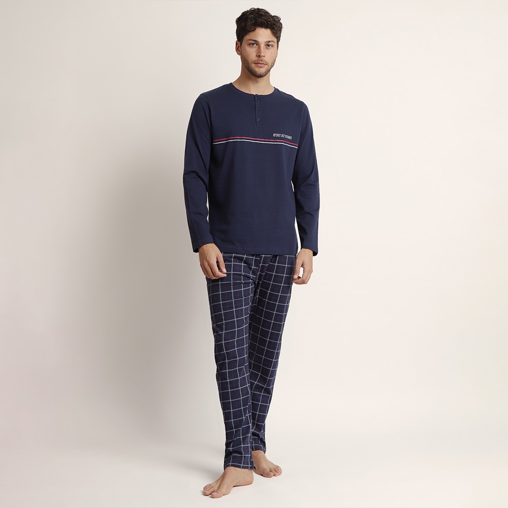 Women'secret Pigiama A Maniche Lunghe In Morbido Cotone – Collezione Soft Touch, Pantaloni Lunghi