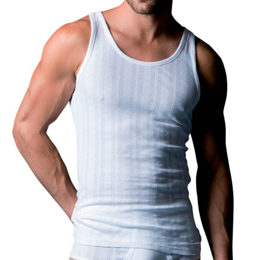 Camiseta interior sin mangas para Hombre ABANDERADO