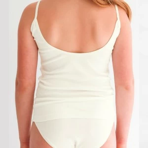 Conjunto ni&ntilde;a comunion camiseta espalda baja