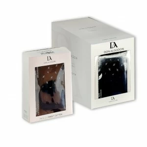 Boxer infantil pack x 2 algod&oacute;n estampado + liso