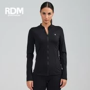 Sudadera deportiva abierta con cremallera