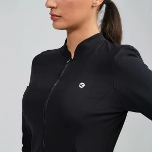 Sudadera deportiva abierta con cremallera
