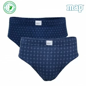Slip algod&oacute;n org&aacute;nico estampado pack x2