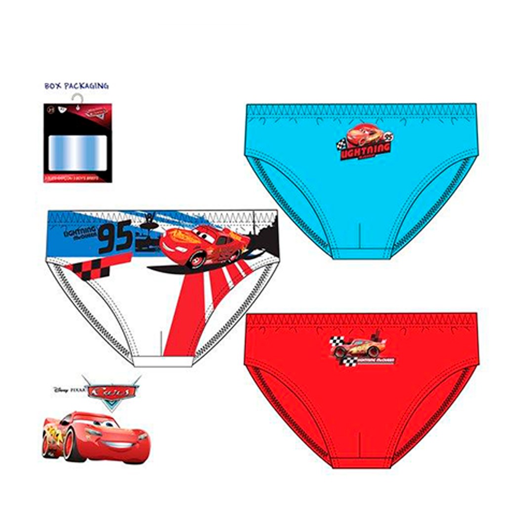 Pack 6 Slip Bambino In Cotone - Morbidi, Elastici E Divertenti Con Fantasie Colorate - Foto 3