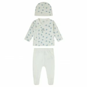 Conjunto interior bebe algod&oacute;n 3 piezas