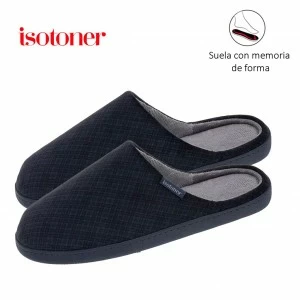 Zapatilla Velour hombre abierta suela anat&oacute;mica.