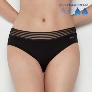 Braga menstrual algod&oacute;n corte bikini