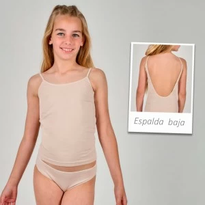 Conjunto comuni&oacute;n camiseta espalda baja y braga