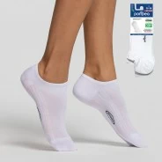 Calce&iacute;n invisible mujer algod&oacute;n blister 3 pares