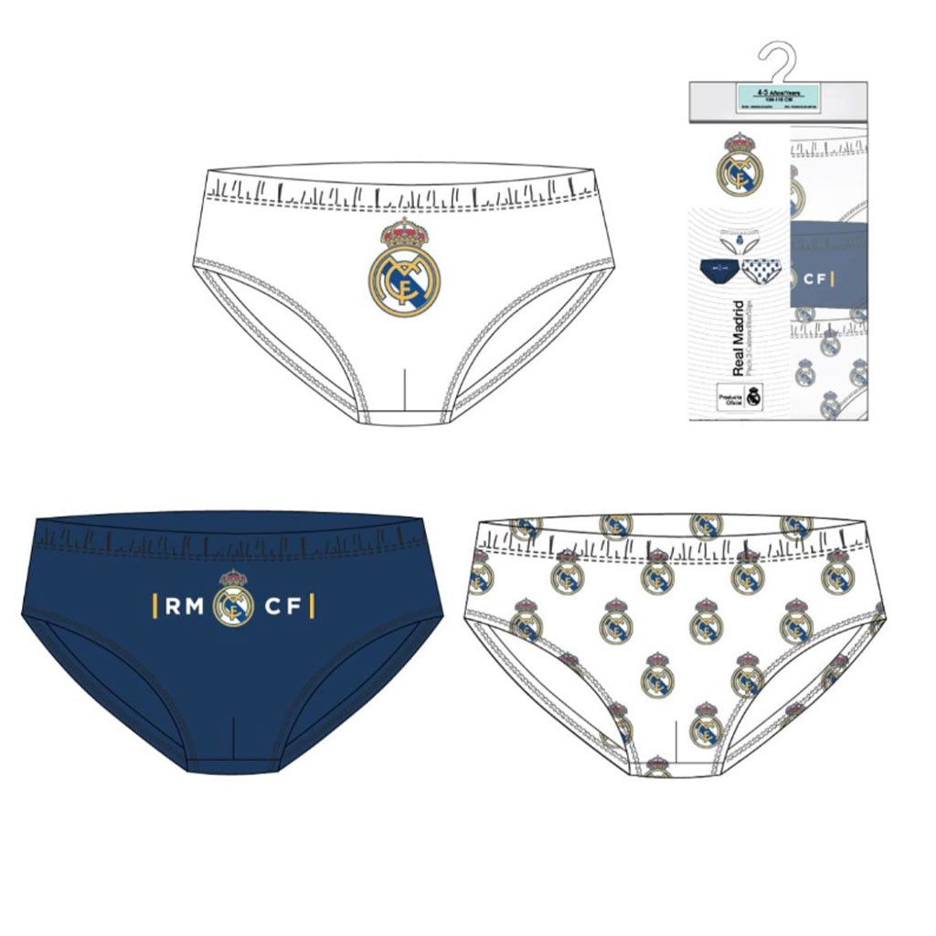 Slip niño estampado pack x 3