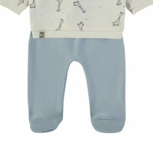 Conjunto beb&eacute; dos piezas algod&oacute;n estampado