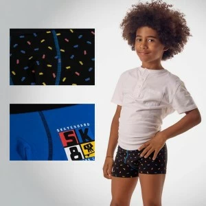 B&oacute;xer ni&ntilde;o algod&oacute;n fantasia pack x2