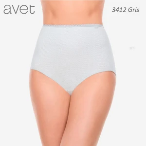 Braga alta mujer algod&oacute;n estampado logo bordado