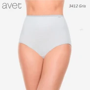 Braga alta mujer algod&oacute;n estampado logo bordado