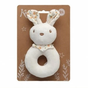 Sonajero beb&eacute; conejo peluche suave y blandito
