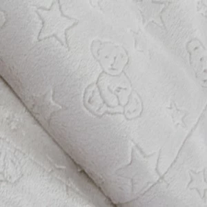 Manta coralina bebe labrada ositos en caja regalo