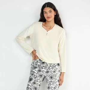 Pijama manga larga mujer aterciopelado