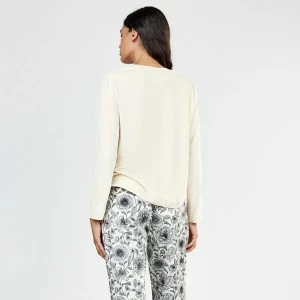 Pijama manga larga mujer aterciopelado