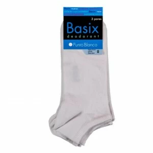 Calcet&iacute;n tobillero pack 3 l&iacute;nea Basix