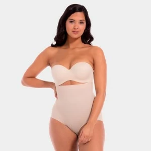 Faja braga cintura alta efecto piel extrafuerte