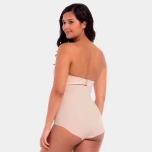 Faja braga cintura alta efecto piel extrafuerte