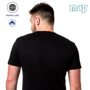 Camiseta manga corta y cuello redondo jersey