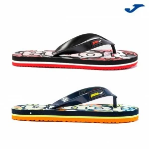 Chancla piscina de dedo estampada y suela espuma