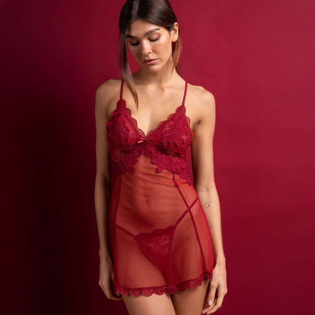 Picardias mujer de tul con tanga caja regalo