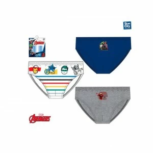 Pack de 3 slips ni&ntilde;os estampado Vengadores