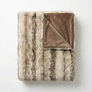 Manta sofa coralina forrada 127 x 162