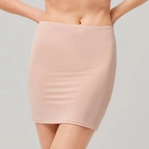 Combinacion falda corta microfibra