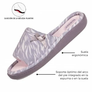 Zapatilla de casa mujer sandalia suela ergon&oacute;mica