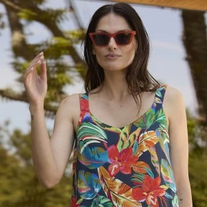 Camisola mujer de tirantes estampada floral