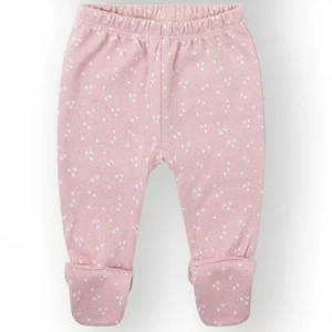 Conjunto beb&eacute; ni&ntilde;a 3 piezas corazones rosa
