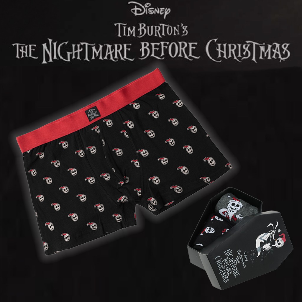 Bóxer hombre en cajita de regalo ataud 