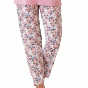 Pijama mujer manga larga algod&oacute;n