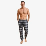 Pantal&oacute;n pijama hombre franela cuadros